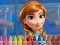 Spill Anna Frozen Coloring online