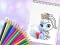Spill Cute Animals Coloring Book online