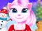 Spill Cat Girl Christmas Decor Game online