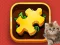 Spill Cats Puzzle Time online
