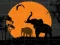 Spill Elephant Silhouette Jigsaw online