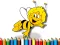Spill Back To School: Bee Coloring Book online