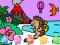 Spill Color By Code Volcano Hedgehog online