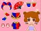 Spill Lovely Doll Dress Up Game online