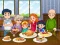 Spill Family Dinner Jigsaw online