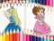 Spill Beautiful Princess Coloring Book online