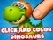 Spill Click And Colors Dinosaurs online