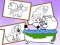 Spill Cartoon Coloring for Kids Animals online
