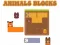 Spill Animals Blocks online