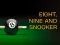 Spill Nine, eight and snooker online