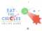 Spill Eat the circles Colors Game online