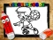 Spill Back To School Coloring Book online