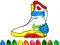 Spill Back To School: Shoe Coloring online