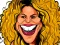 Spill Shakira Funny Face online