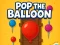 Spill Pop The Balloons online