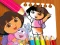 Spill Dora the Explorer the Coloring Book online