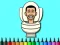 Spill Color Skibidi Toilet online