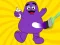 Spill Grimace Shake Coloring Book online
