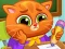 Spill Lovely Virtual Cat At School online