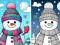 Spill Coloring book Winter online
