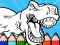 Spill Coloring Dinos For Kids online