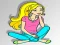 Spill Barbie Coloring online