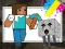 Spill Minecraft Coloring Pages online