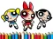 Spill PowerPuff Girls Coloring Book online