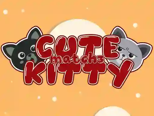 Spill Cute Kitty Match 3 online