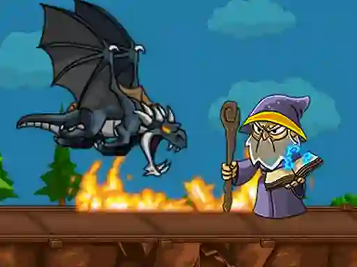 Spill Dragon vs Mage online