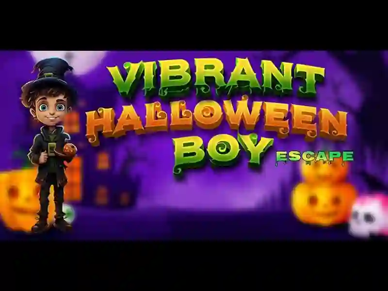 Spill Vibrant Halloween Boy Escape online