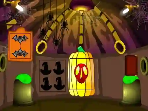 Spill Halloween Village Escape online