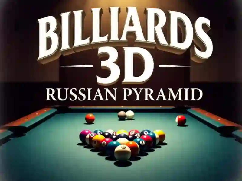Spill Billiards 3D Russian Pyramid online