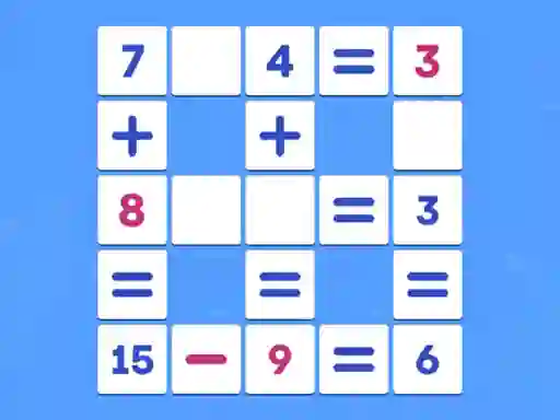 Spill Mathematical Crossword online