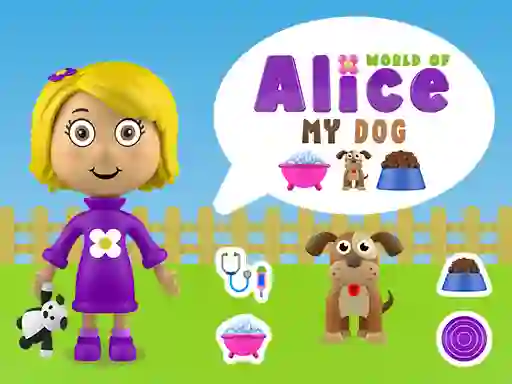 Spill World of Alice My Dog online