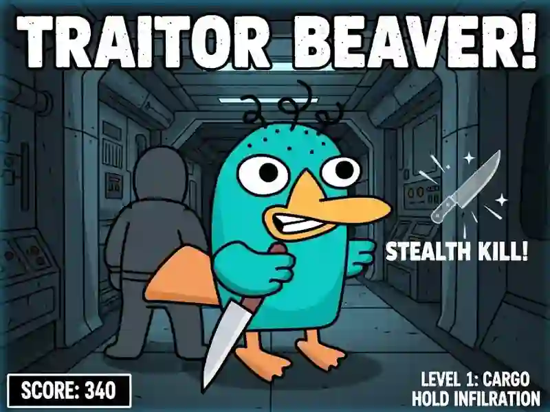 Spill Traitor Beaver! online