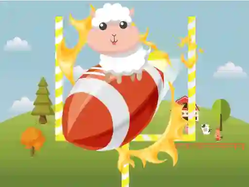Spill Animals Rugby Flick online