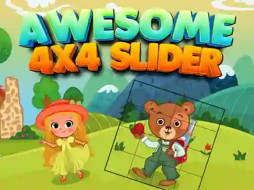 Spill Awesome 4x4 Slider online