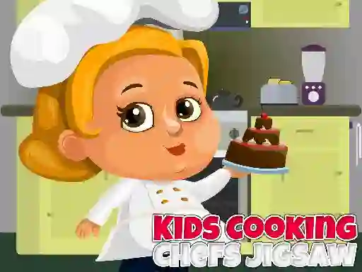 Spill Kids Cooking Chefs Jigsaw online