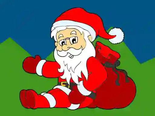 Spill Santa Claus Coloring Book online
