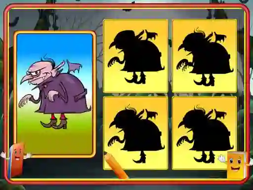 Spill Shadow Match Halloween online