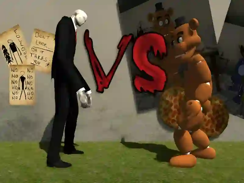 Spill Slenderman vs Freddy Fazbear online