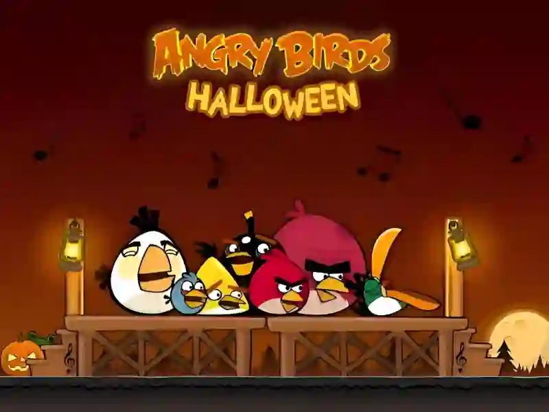 Spill Angry birds Halloween HD online