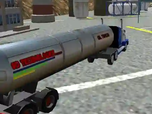 Spill Oil Tanker Truck Drive online