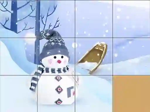 Spill Christmas Slide Puzzle online