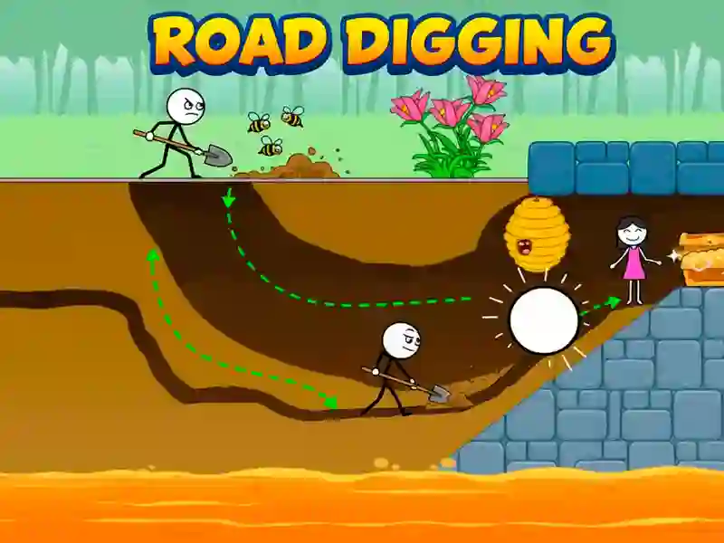 Spill Road Digging online