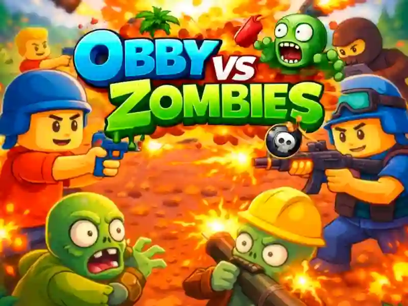 Spill Obby vs Zombies online