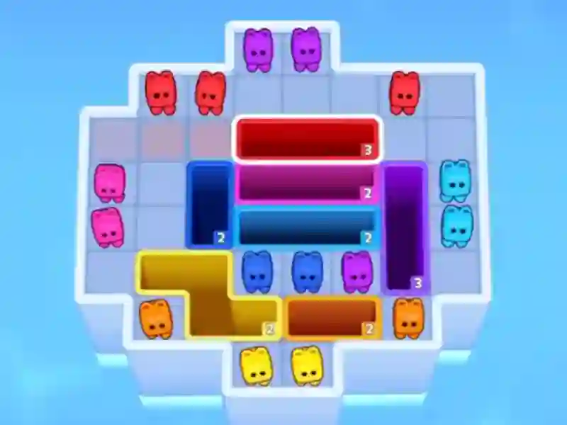 Spill Cube Drop Puzzle online