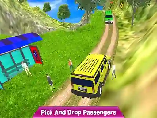 Spill Crazy Taxi Jeep Drive online
