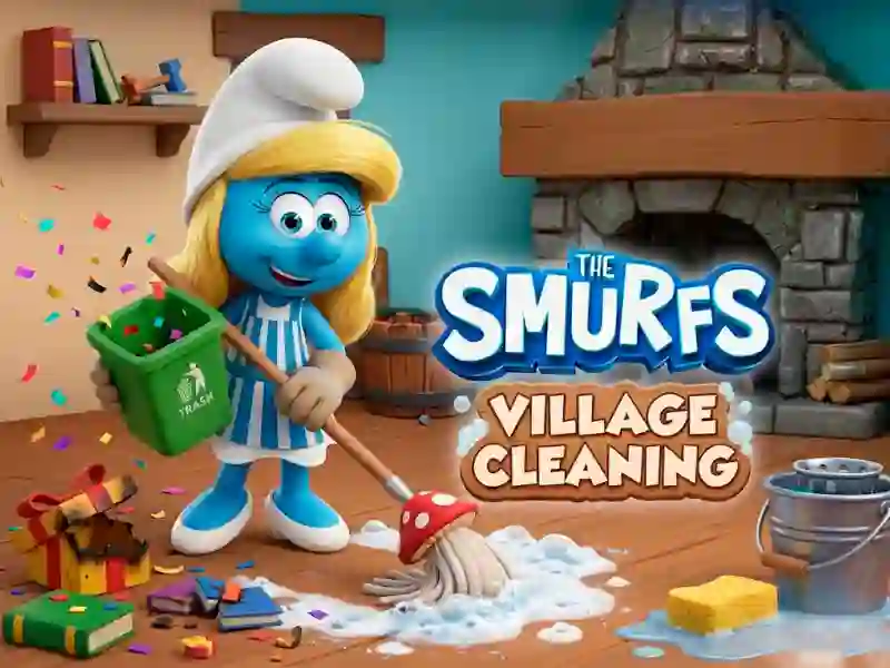Spill The Smurfs Village Cleaning online
